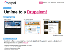 Tablet Screenshot of marpel.cz